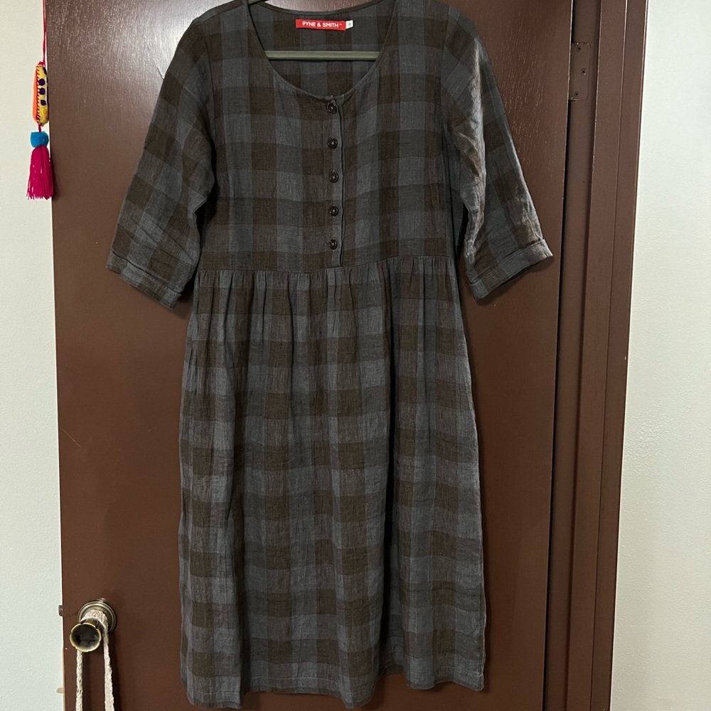 Pyne & Smith Harris check size medium